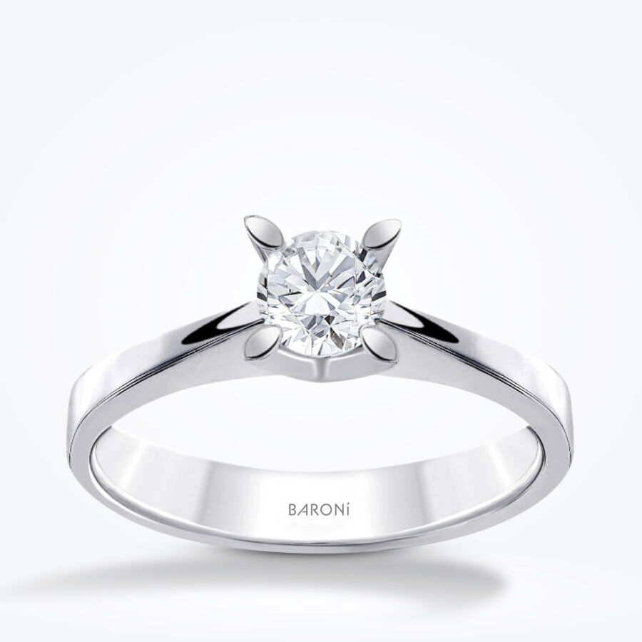0.25 Karat Pırlanta Tektaş Yüzük - Baroni Diamond