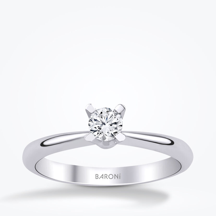 0.25 Karat Pırlanta Tektaş Yüzük - Baroni Diamond
