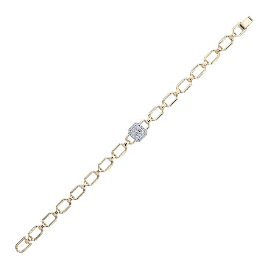 0.27 Karat Pırlanta Baget Bileklik - Baroni Diamond