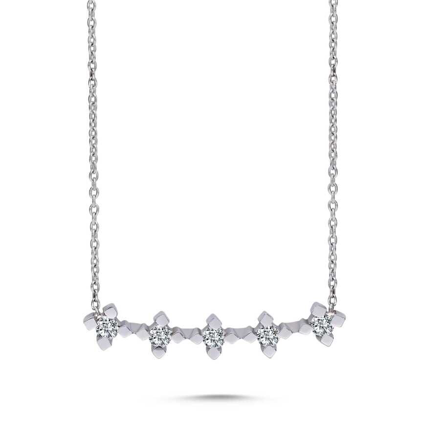 0.27 Karat Pırlanta Beştaş Kolye - Baroni Diamond