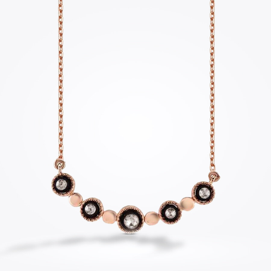 0.28 Karat Elmas Tasarım Kolye - Baroni Diamond