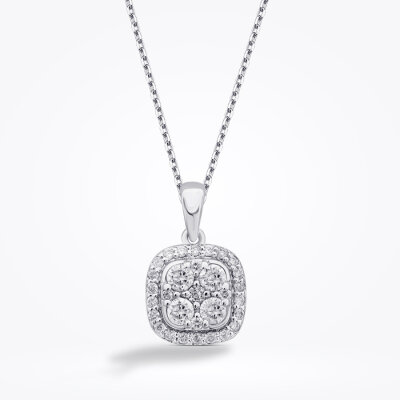 0.28 Karat Pırlanta Trend Kolye - 2