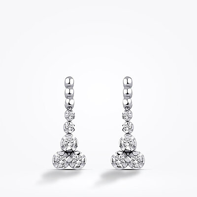 0.28 Karat Pırlanta Trend Küpe - Baroni Diamond (1)