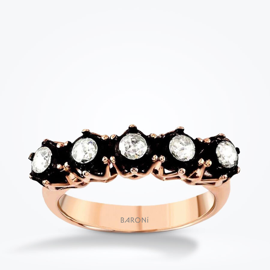 0.29 Karat Elmas Beştaş Yüzük - Baroni Diamond