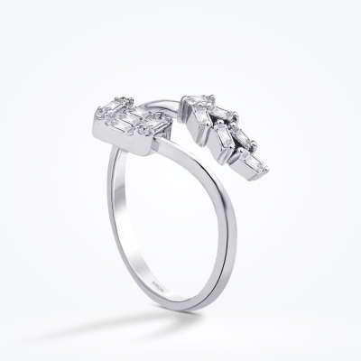 0.29 Karat Pırlanta Baget Yüzük - Baroni Diamond (1)