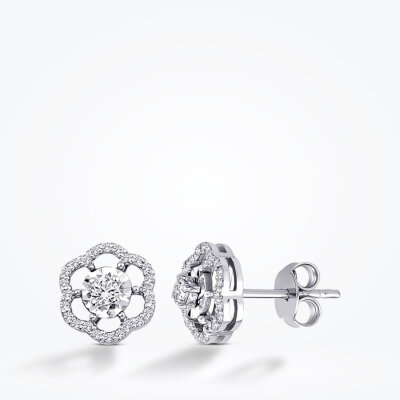 0.29 Karat Pırlanta Trend Küpe 