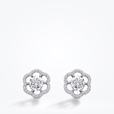 0.29 Karat Pırlanta Trend Küpe - 2