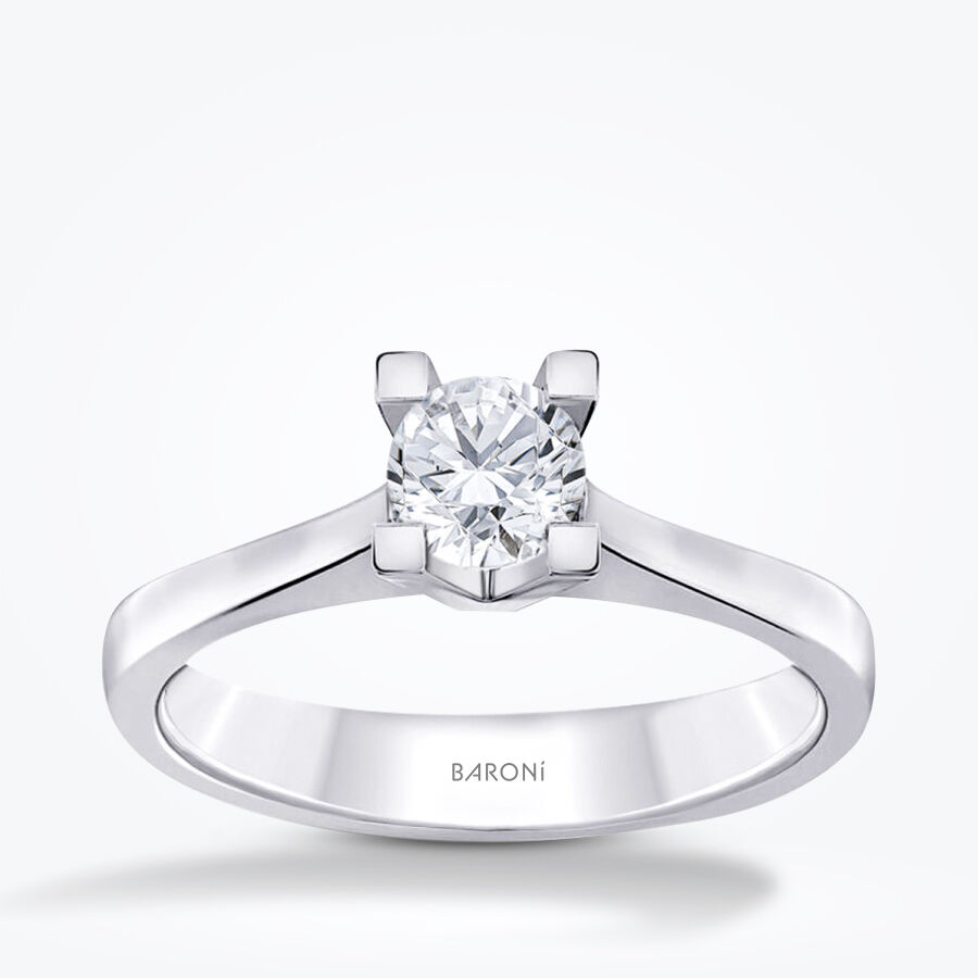 0.30 Karat Pırlanta Tektaş Yüzük - Baroni Diamond