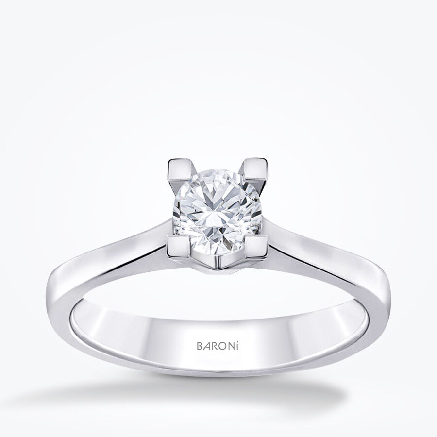 0.30 Karat Pırlanta Tektaş Yüzük - Baroni Diamond