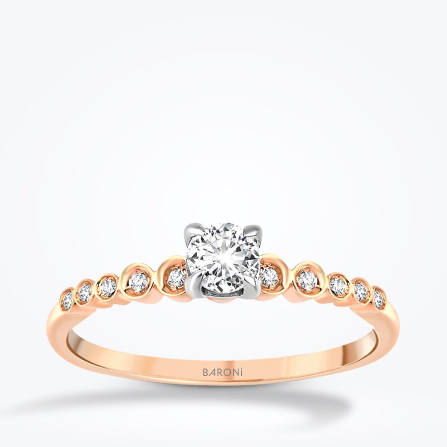 0.30 Karat Pırlanta Tektaş Yüzük - Baroni Diamond