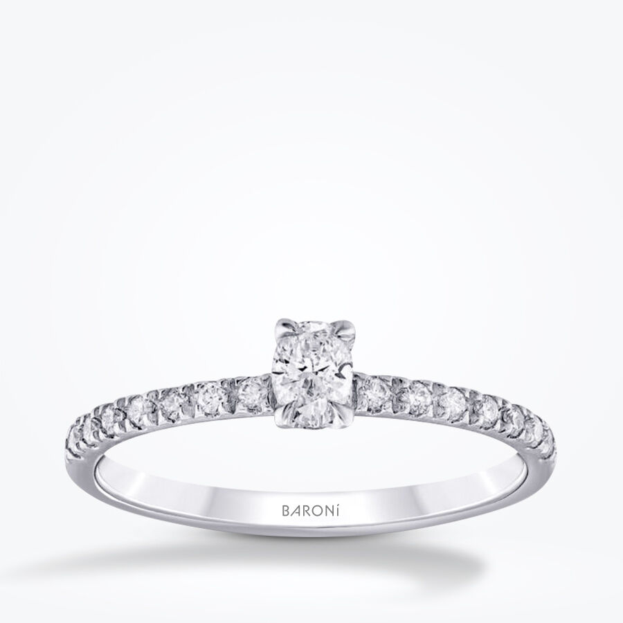 0.30 Karat Pırlanta Tektaş Yüzük - Baroni Diamond