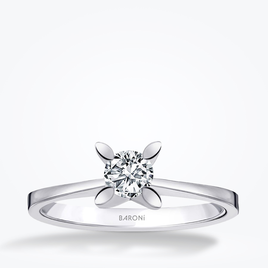 0.30 Karat Pırlanta Tektaş Yüzük - Baroni Diamond