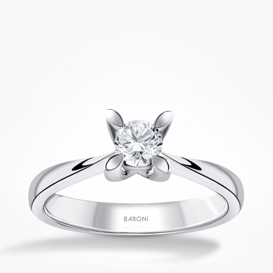 0.30 Karat Pırlanta Tektaş Yüzük - Baroni Diamond