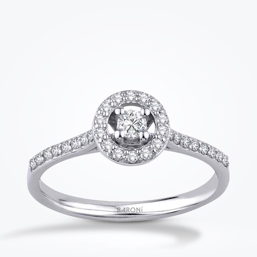 0.30 Karat Pırlanta Tektaş Yüzük - Baroni Diamond