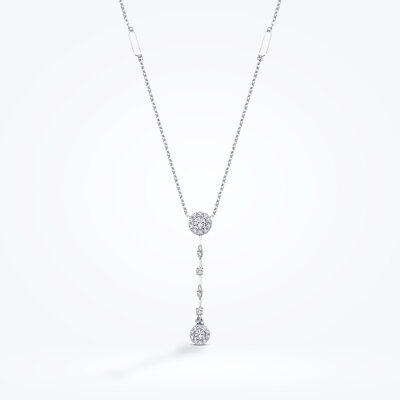 0.30 Karat Pırlanta Trend Kolye - 1