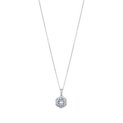 0.31 Karat Pırlanta Baget Kolye - Baroni Diamond (1)