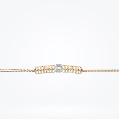 0.32 Karat Pırlanta Baget Bileklik - Baroni Diamond (1)