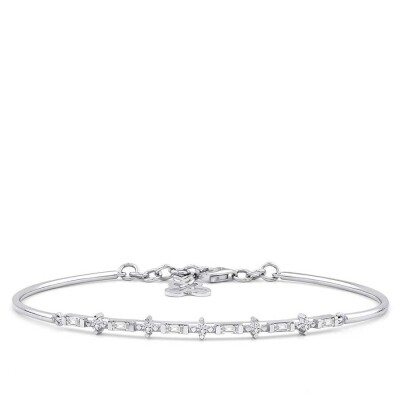 0.32 Karat Pırlanta Baget Kelepçe - 1