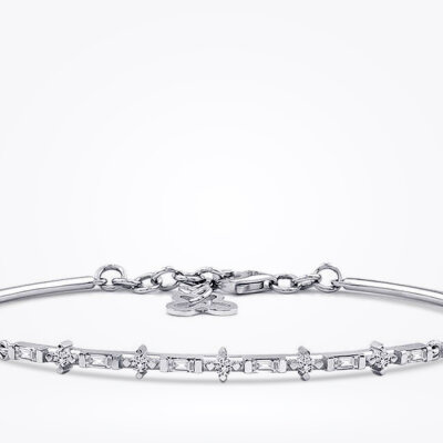 0.32 Karat Pırlanta Baget Kelepçe - Baroni Diamond (1)