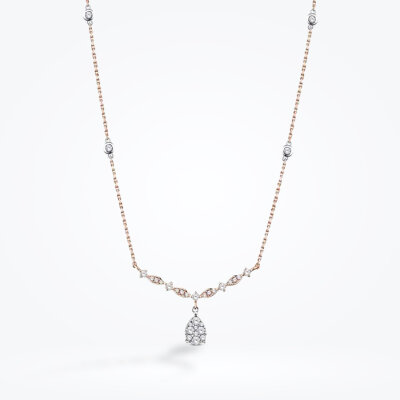 0.32 Karat Pırlanta Trend Kolye - Baroni Diamond (1)