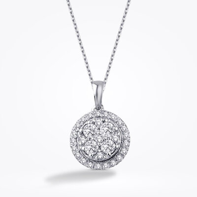 0.32 Karat Pırlanta Trend Kolye 