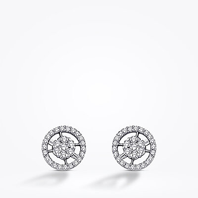 0.34 Karat Pırlanta Taşlı Küpe - Baroni Diamond (1)