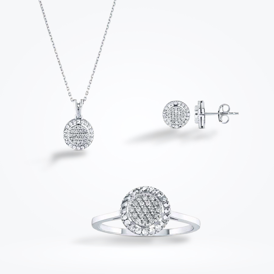 0.35 Karat Pırlanta Mini Set - Baroni Diamond