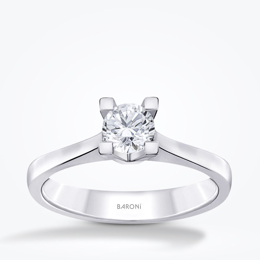 0.35 Karat Pırlanta Tektaş Yüzük - Baroni Diamond