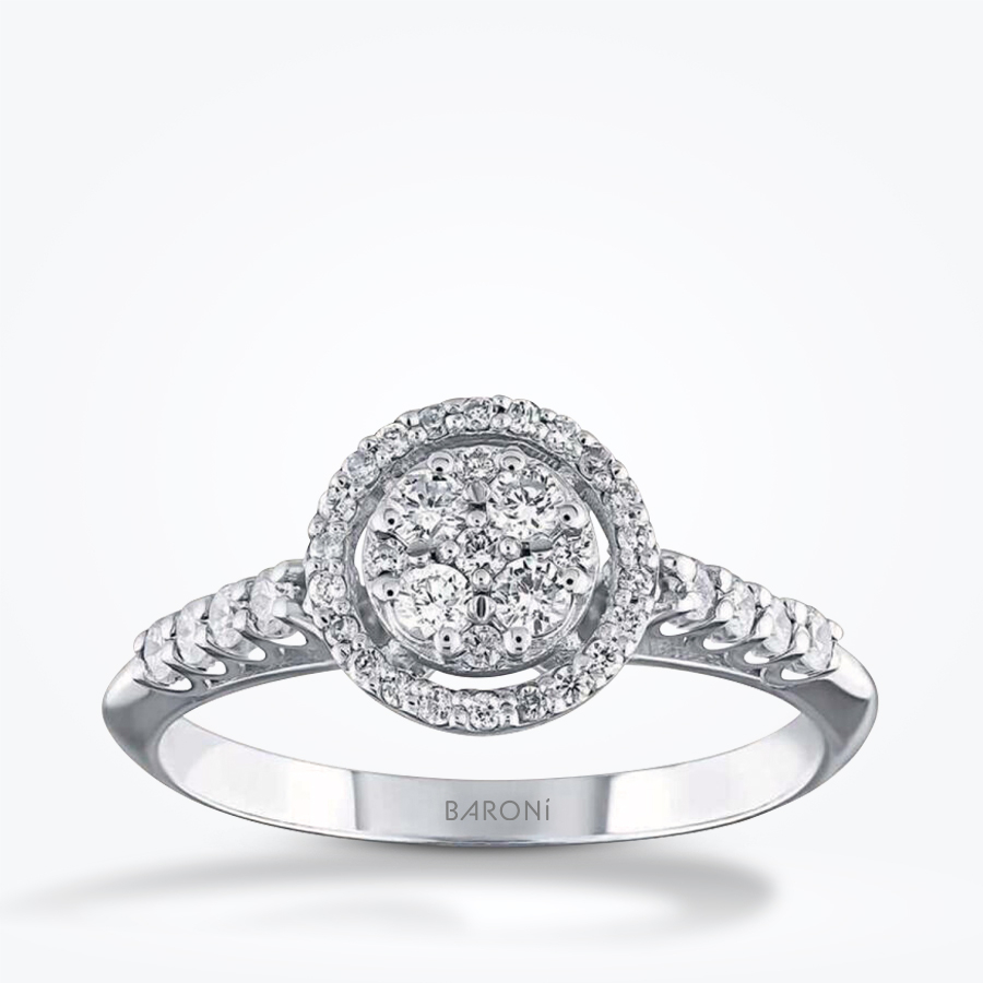0.35 Karat Pırlanta Trend Yüzük - Baroni Diamond