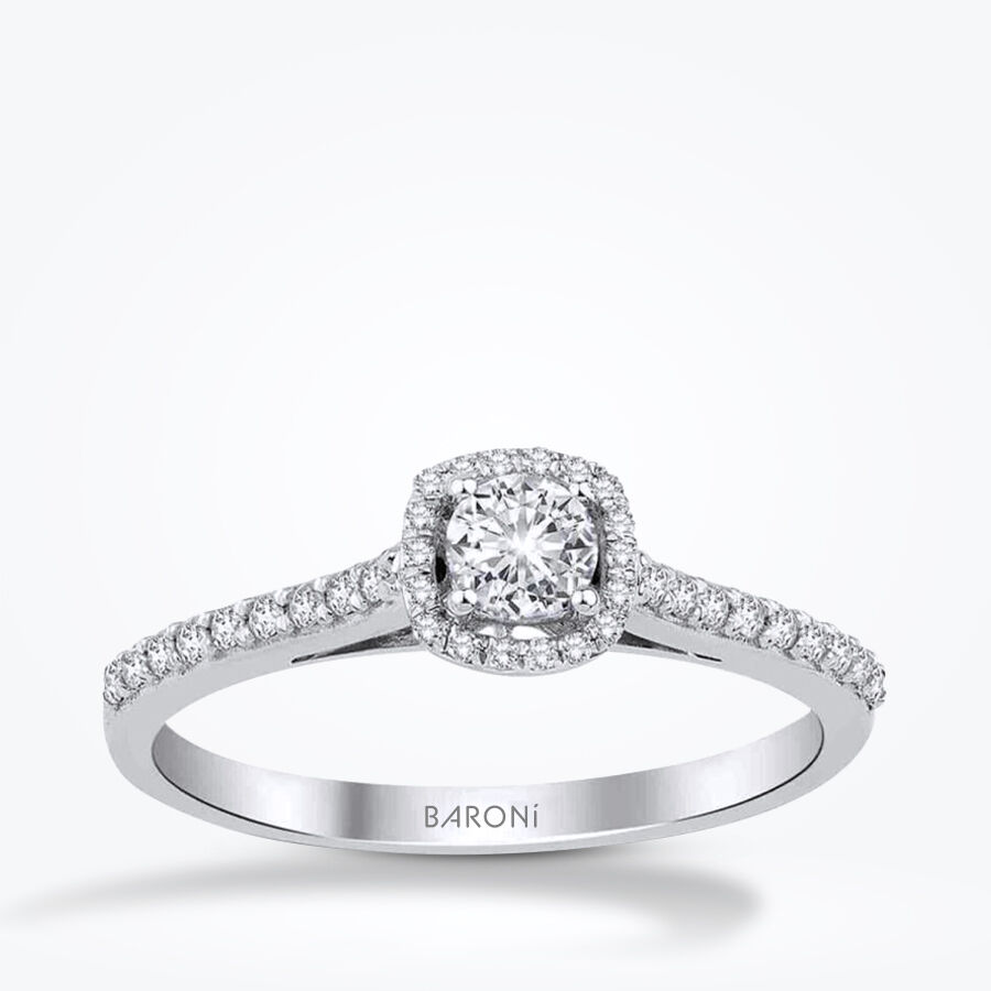 0.37 Karat Pırlanta Tektaş Yüzük - Baroni Diamond