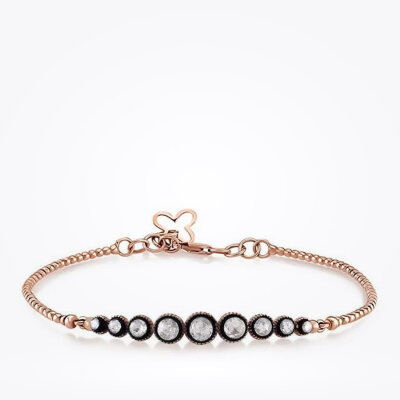 0.38 Karat Elmas Kelepçe - 1