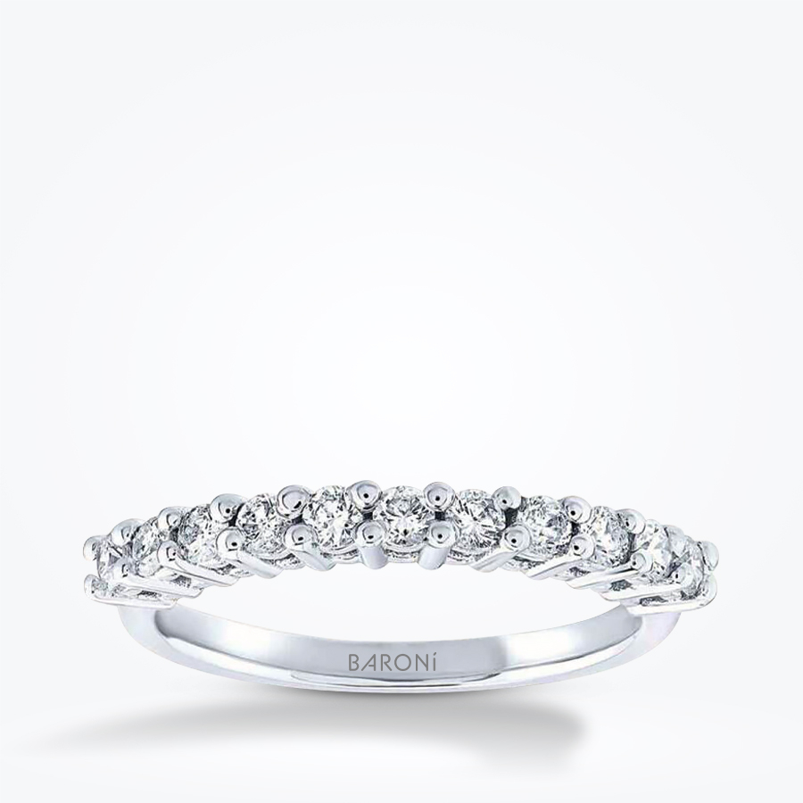 0.38 Karat Yarımtur Yüzük - Baroni Diamond
