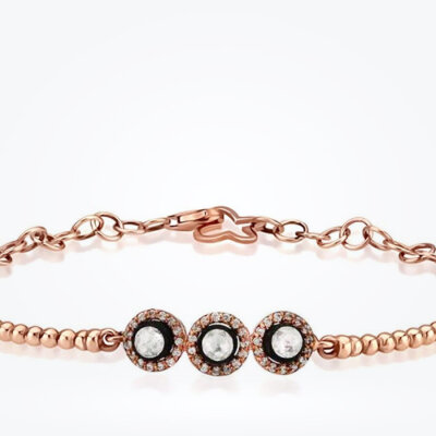 0.39 Karat Elmas Üçtaş Kelepçe - Baroni Diamond (1)