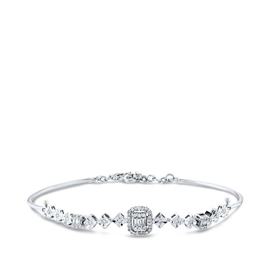 0.39 Karat Pırlanta Baget Kelepçe - Baroni Diamond