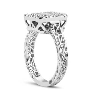 0.39 Karat Pırlanta Baget Yüzük - Baroni Diamond (1)