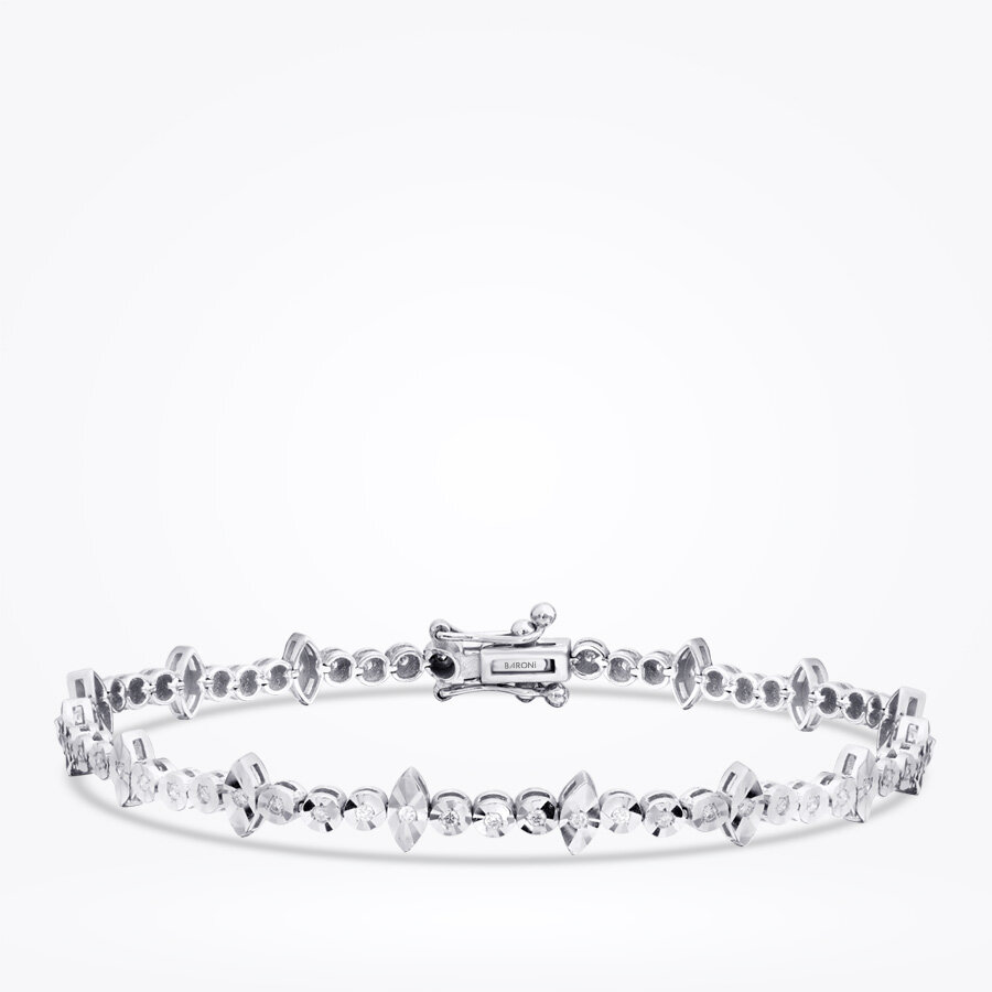 0.40 Karat Pırlanta Su Yolu Bileklik - Baroni Diamond