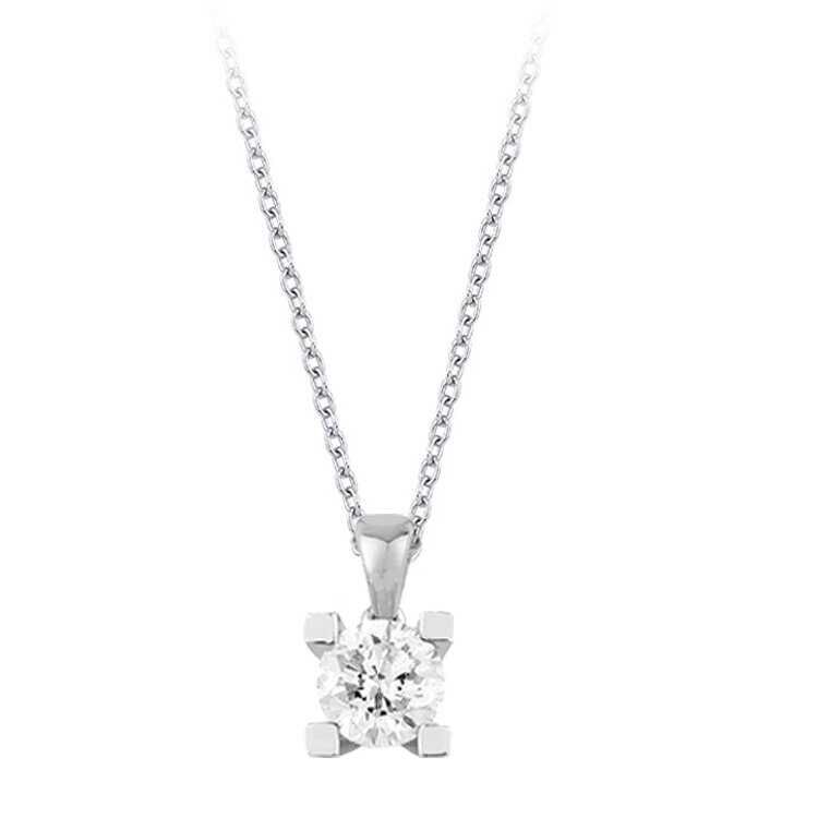 0.40 Karat Pırlanta Tektaş Kolye - Baroni Diamond