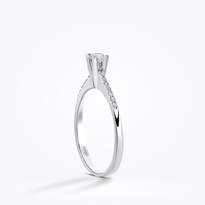 0.40 Karat Pırlanta Tektaş Yüzük - Baroni Diamond (1)