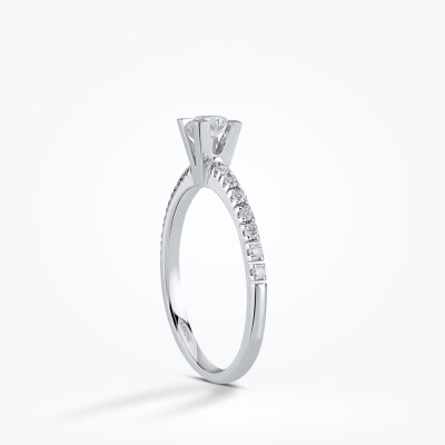 0.40 Karat Pırlanta Tektaş Yüzük - Baroni Diamond (1)