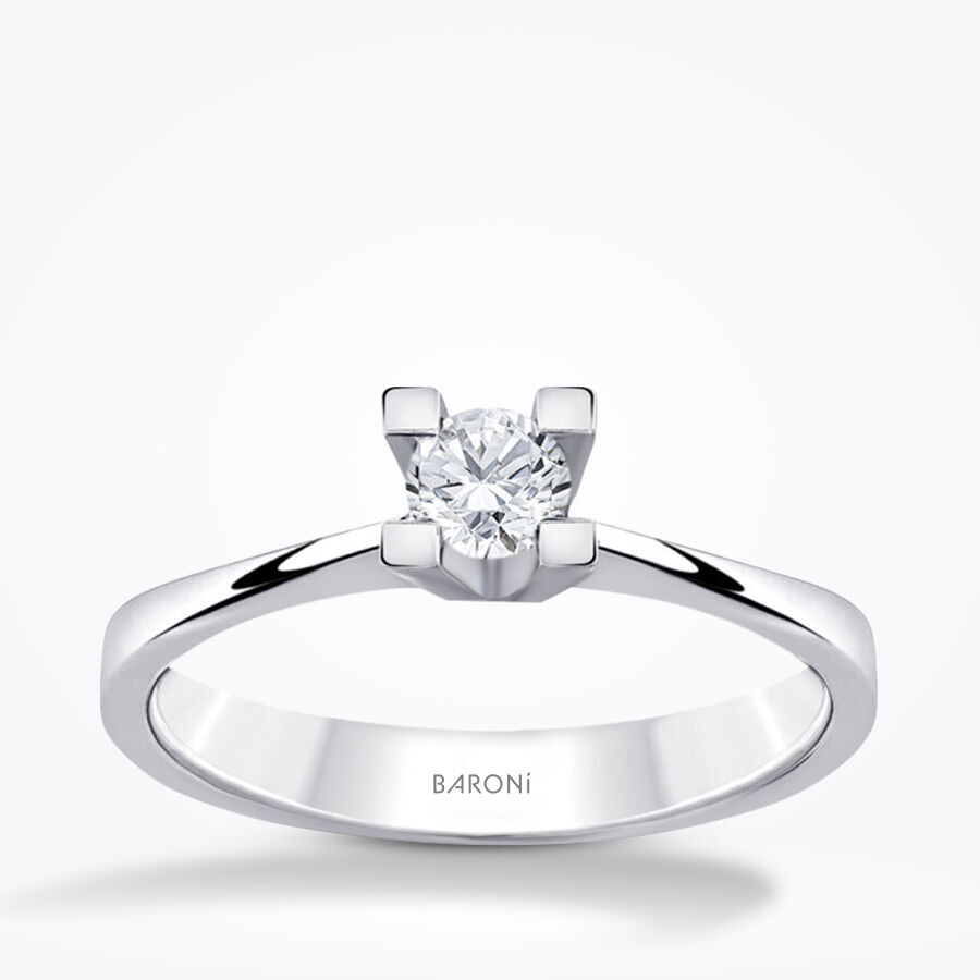 0.40 Karat Pırlanta Tektaş Yüzük - Baroni Diamond