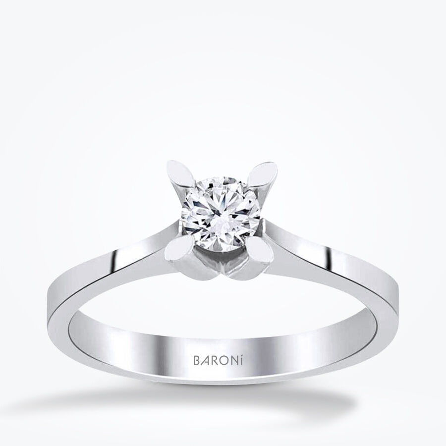 0.40 Karat Pırlanta Tektaş Yüzük - Baroni Diamond