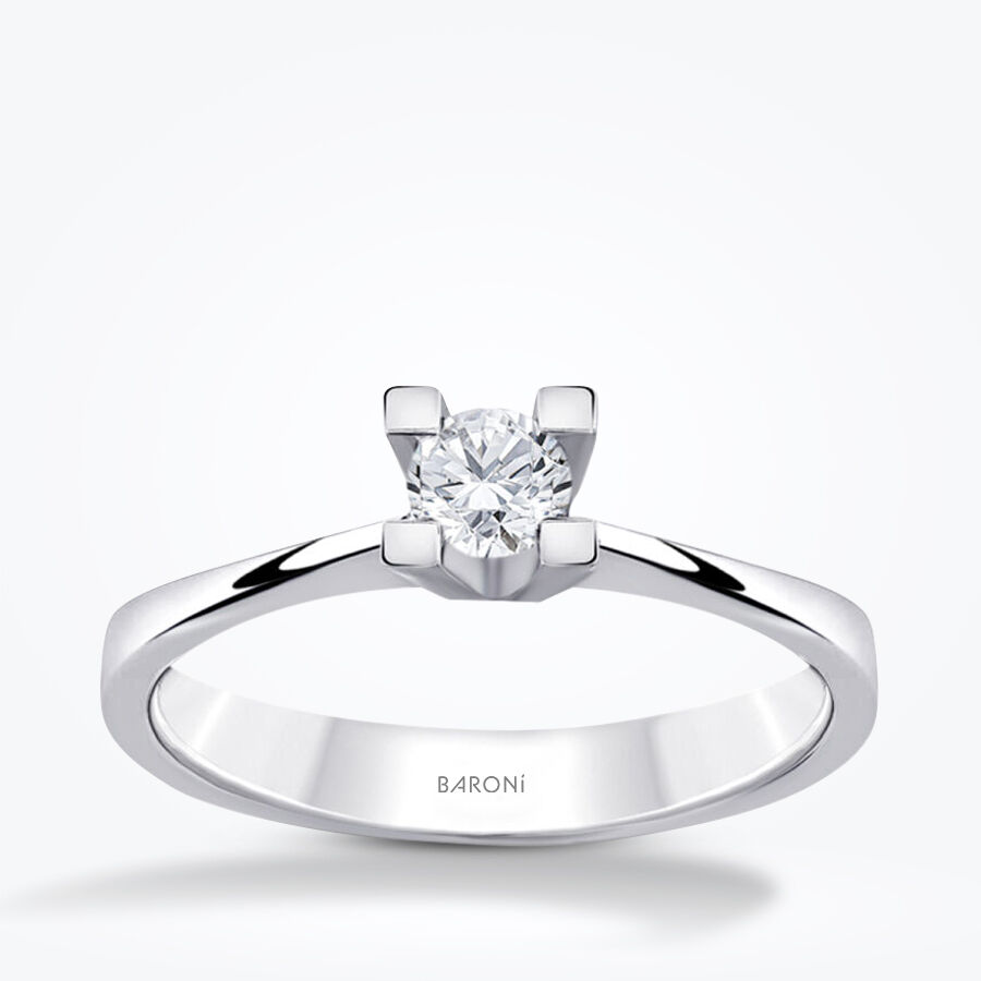 0.40 Karat Pırlanta Tektaş Yüzük - Baroni Diamond