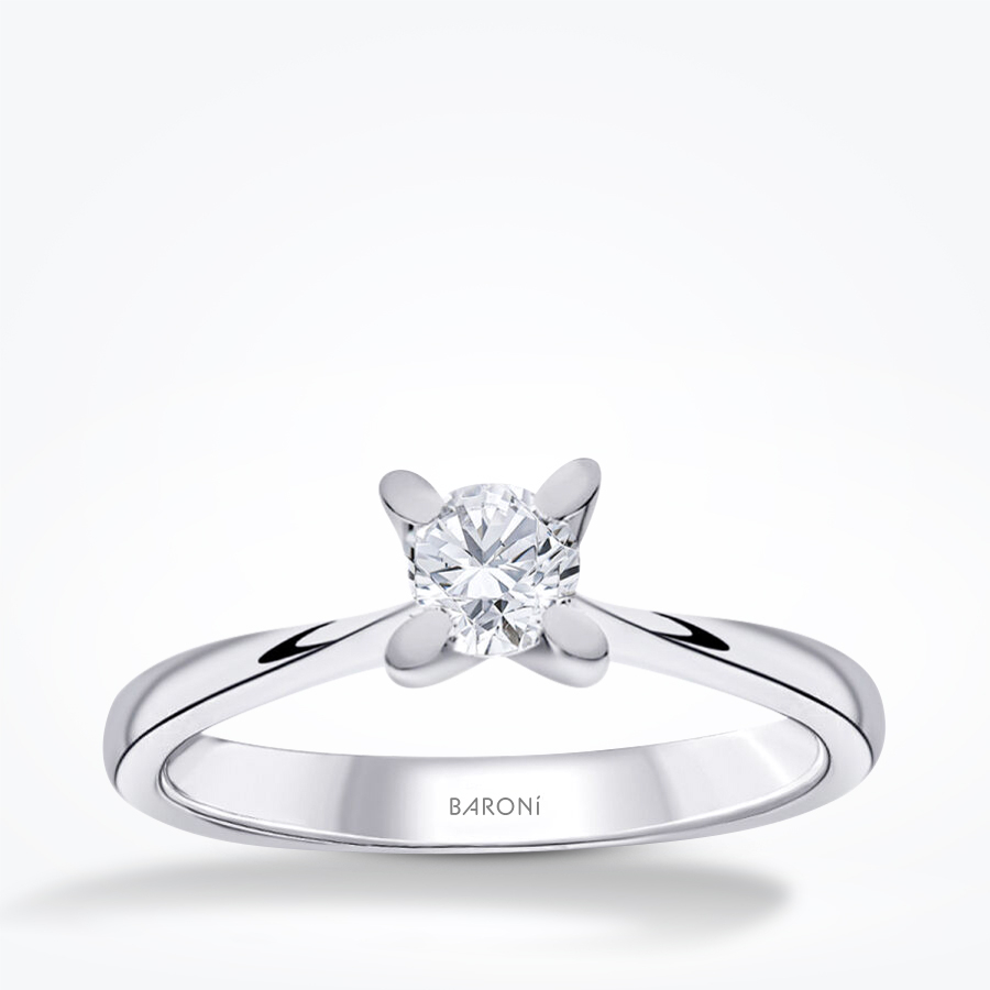 0.40 Karat Pırlanta Tektaş Yüzük - Baroni Diamond