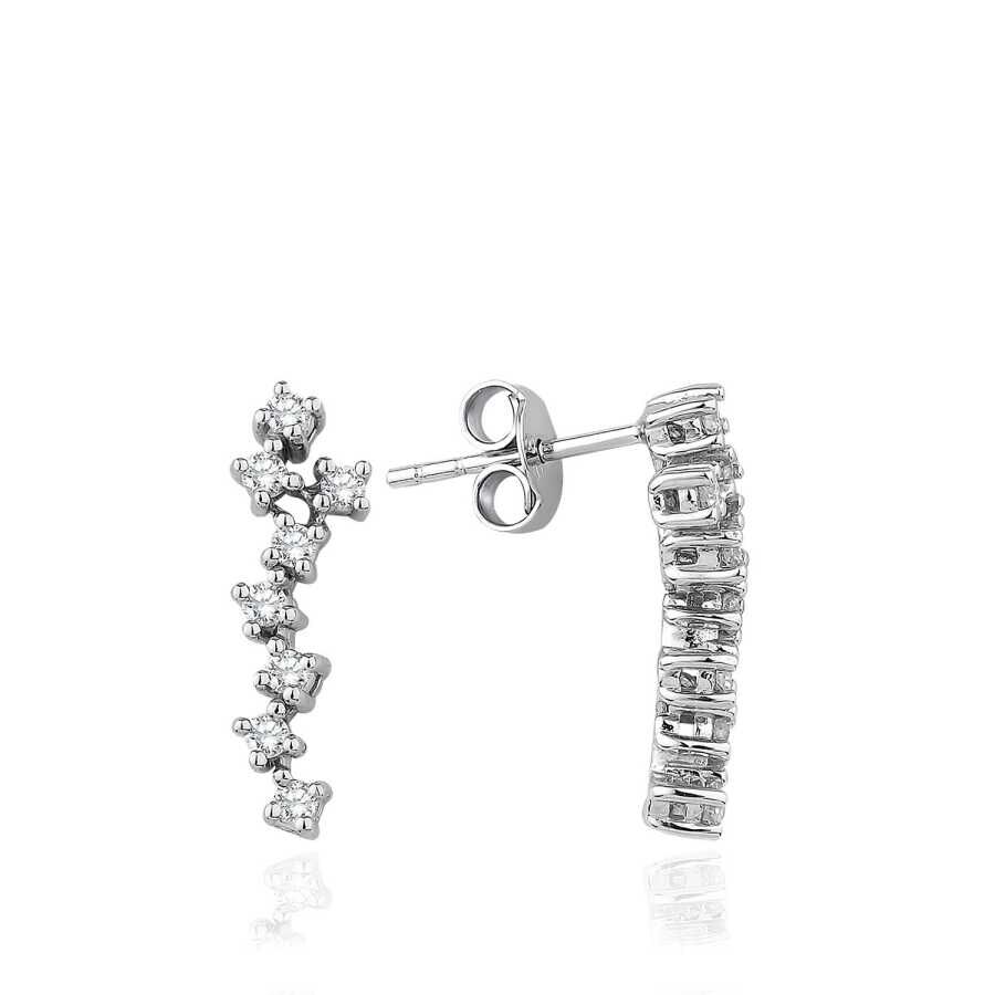 0.44 Karat Pırlanta Trend Küpe - Baroni Diamond