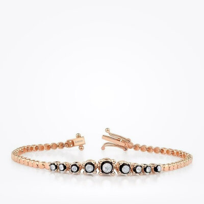 0.41 Karat Elmas Kelepçe - 1