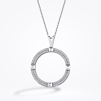 0.41 Karat Pırlanta Trend Kolye - 1