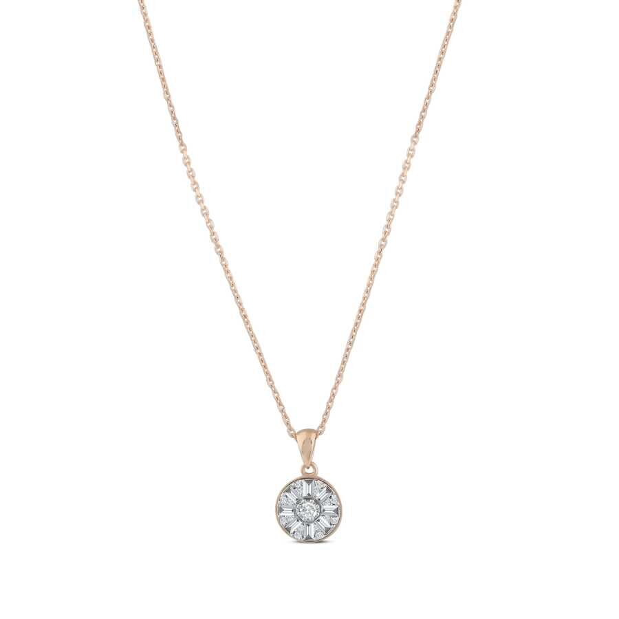 0.41 Karat Pırlanta Trend Kolye - Baroni Diamond