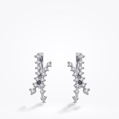 0.38 Karat Pırlanta Trend Küpe - Baroni Diamond (1)