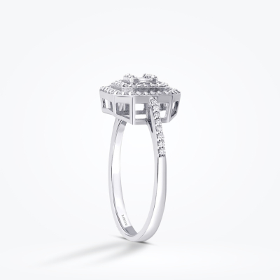 0.42 Karat Pırlanta Baget Yüzük - Baroni Diamond (1)