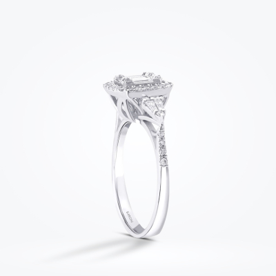 0.43 Karat Pırlanta Baget Yüzük - Baroni Diamond (1)